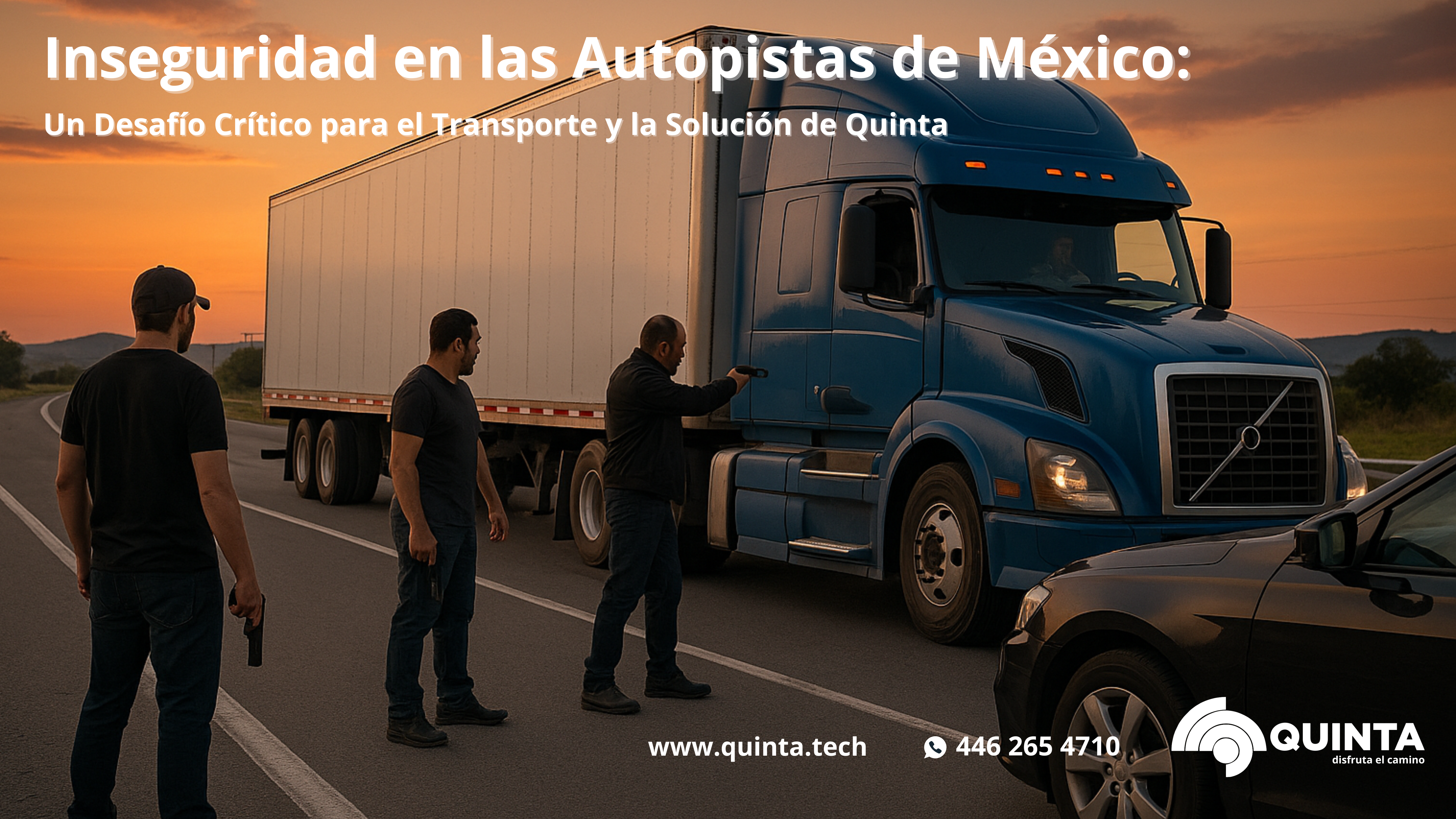 Inseguridad en las Autopistas de México: Un Desafío Crítico para el Transporte y la Solución de Quinta