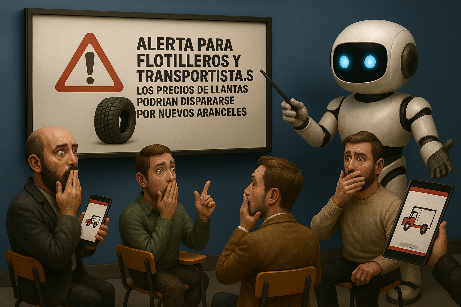 “Alerta para flotilleros y transportistas: los precios de llantas podrían dispararse por nuevos aranceles”