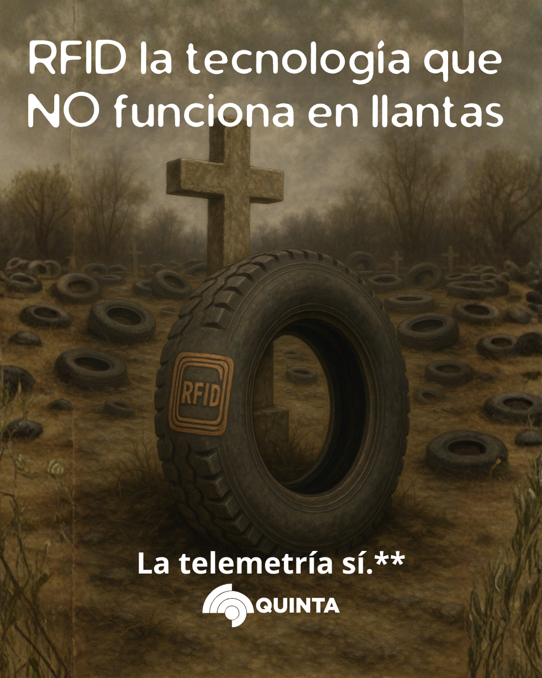 Por qué el RFID NO es el futuro de la gestión de llantas (y qué sí lo es)