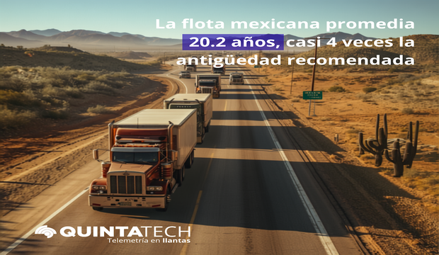 Tu flota tiene el doble de la edad que debería y nadie está monitoreando sus llantas en tiempo real.